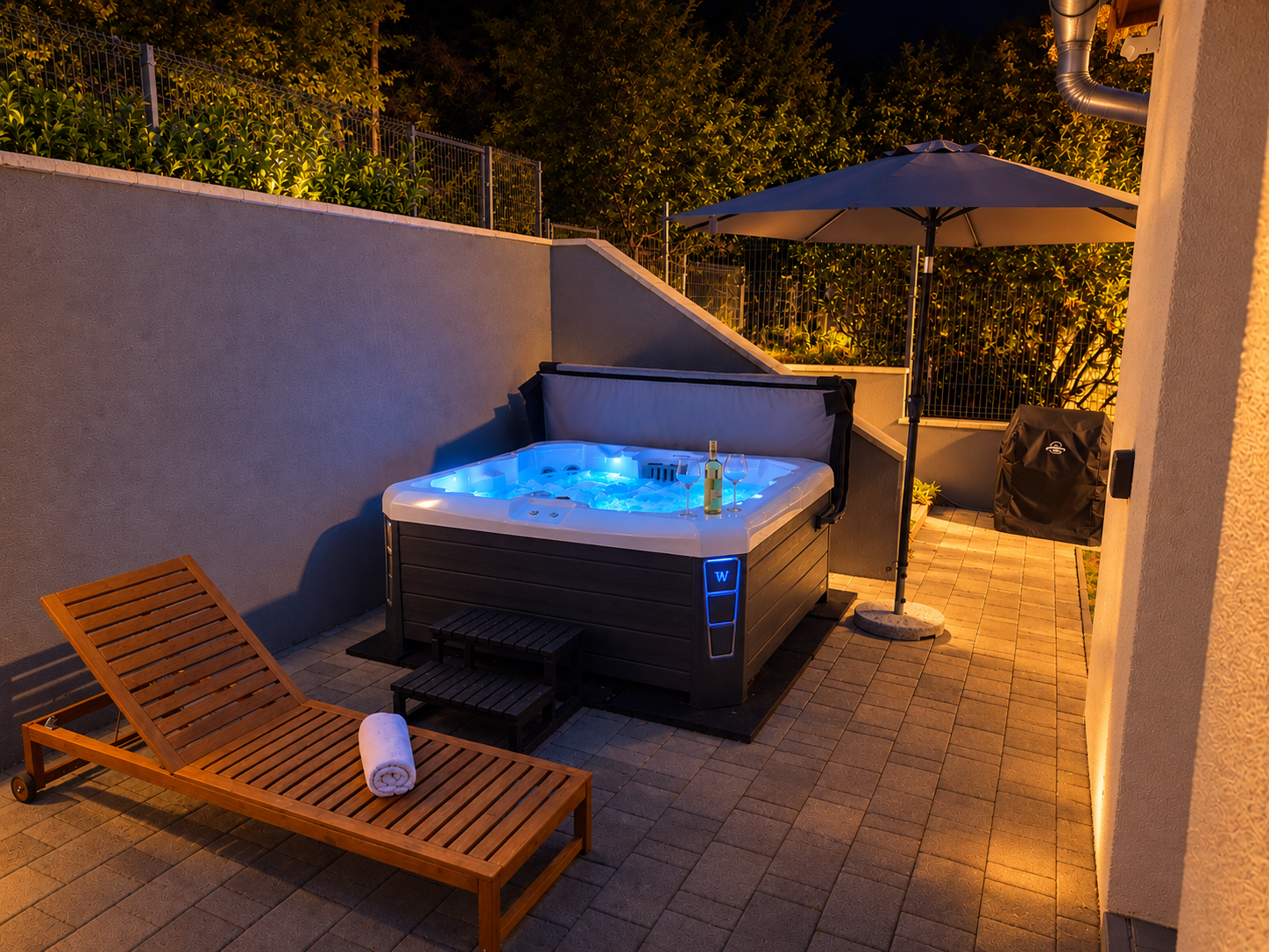 Ady Wellness Apartmanház – Privát Wellis jacuzzi és infraszauna Orfűn